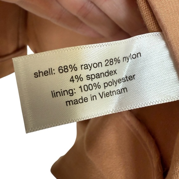 Lane Bryant Women's The Bryant 18P Camel Double Breasted Blazer Suit Jacket - Picture 6 of 10